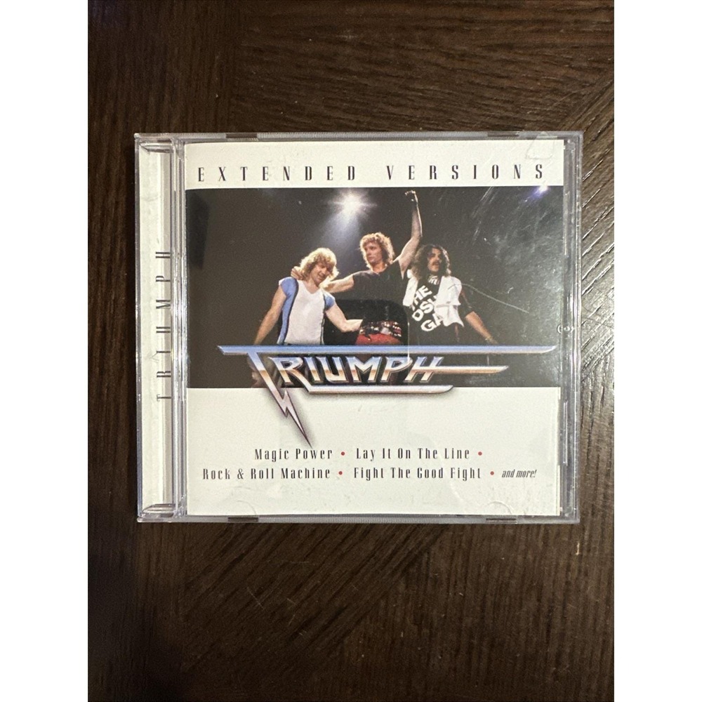 Triumph, Extended Versions by‎ Triumph (CD, 2006) Sony Heavy Rock Canadian